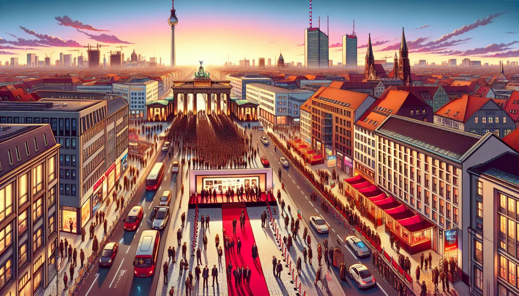 Vorbereitungen für das Filmfestival in Berlin beginnen
