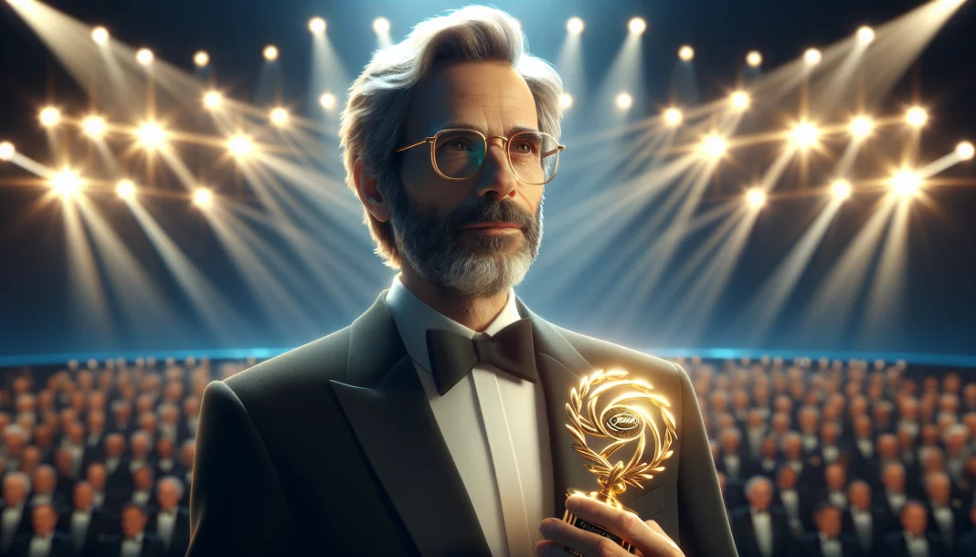 Regisseur Peter Jackson wird mit der Goldenen Ehrenpalme von Cannes ausgezeichnet.
